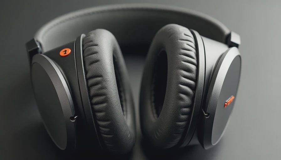 Close-up comparison of a solid closed-back earcup and an open-back mesh earcup.