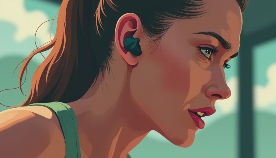 Illustration for best headphones for working out