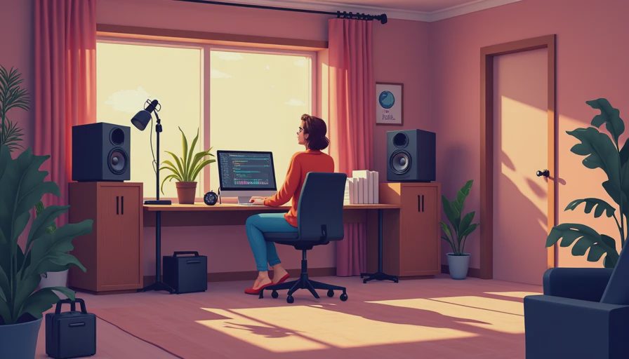 Visual context for audio interface