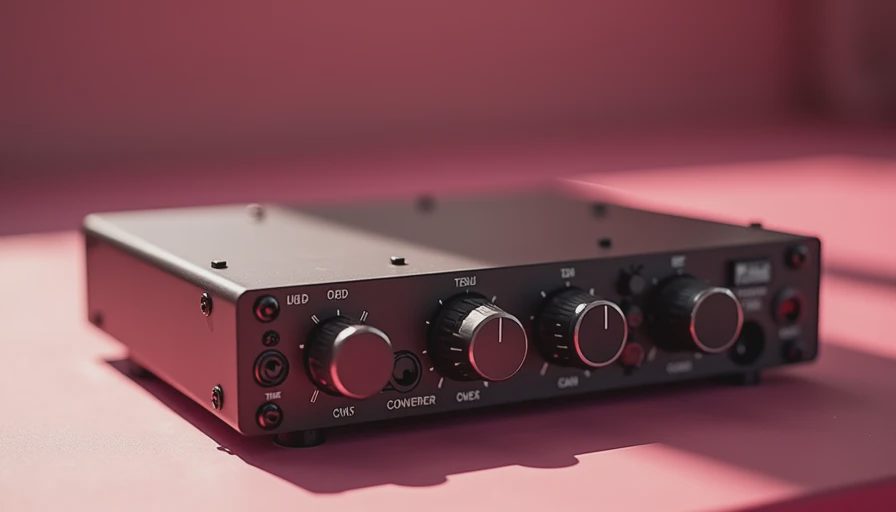 Visual context for dac vs audio interface