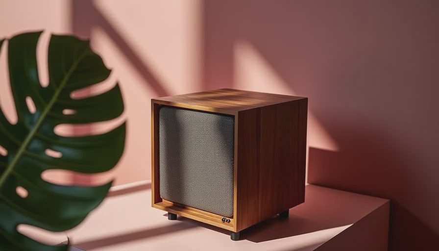 Visual context for bookshelf speakers